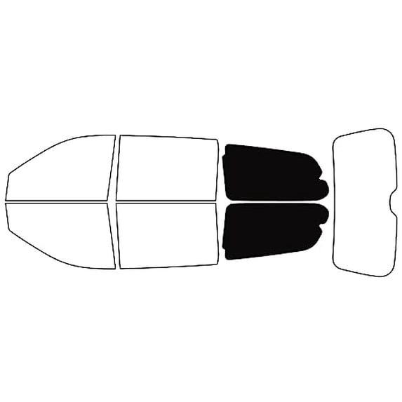 Avery Dennison NR Nano Ceramic IR Window Tint Kit Compatible with Kia Sedona 2006-2012 - Cargo - 5%