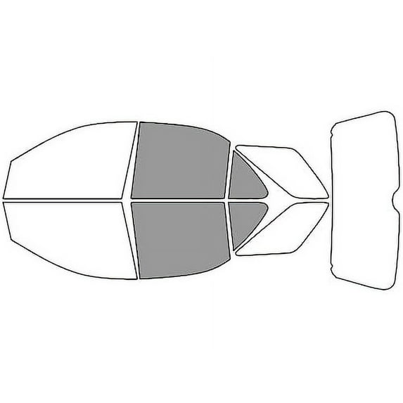 Avery Dennison NR Nano Ceramic IR Window Tint Kit Compatible with Kia Sorento 2003-2010 - Back
