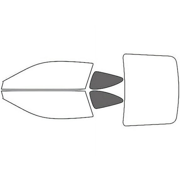 Avery Dennison NR Nano Ceramic IR Window Tint Kit Compatible with Lexus LC 2018-2024 (Coupe) - Back