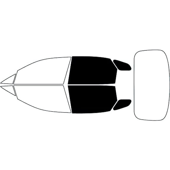 Avery Dennison NR Nano Ceramic IR Window Tint Kit Compatible with Lexus RX 2023-2025 - Back Precut