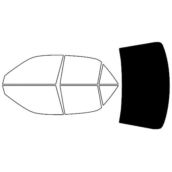 Avery Dennison NR Nano Ceramic IR Window Tint Kit Compatible with Lexus is 2001-2005 - Rear