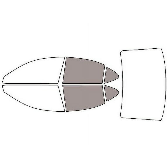 Avery Dennison NR Nano Ceramic IR Window Tint Kit Compatible with Lexus is 2006-2013 - Back Precut