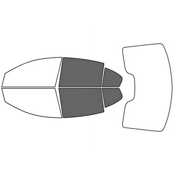Avery Dennison NR Nano Ceramic IR Window Tint Kit Compatible with Lincoln Mks 2009-2015 - Back