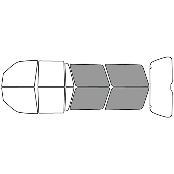 Avery Dennison NR Nano Ceramic IR Window Tint Kit Compatible with Lincoln Navigator 1998-2002 -