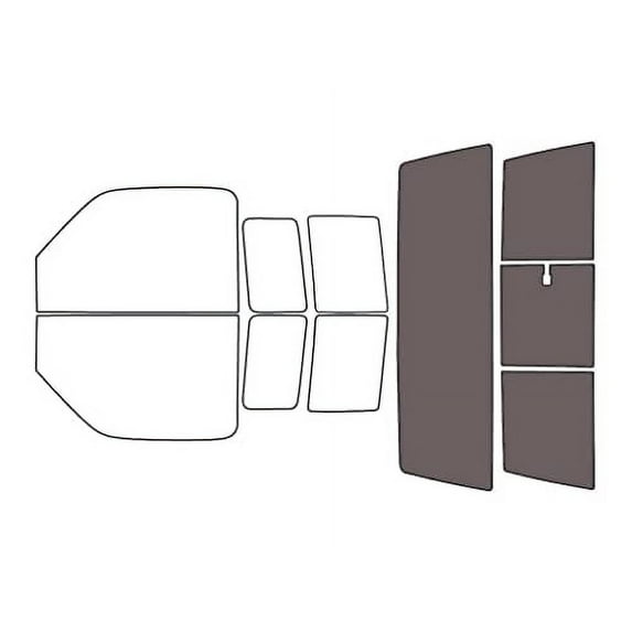 Avery Dennison NR Nano Ceramic IR Window Tint Kit Compatible with Mazda B-Series 1998-2009 - Rear