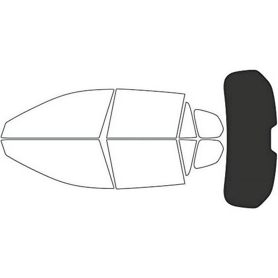 Avery Dennison NR Nano Ceramic IR Window Tint Kit Compatible with Mazda CX-50 2023-2025 - Rear