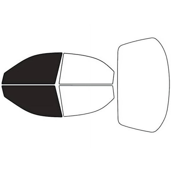 Avery Dennison NR Nano Ceramic IR Window Tint Kit Compatible with Mazda Millenia 1995-2002 - Front