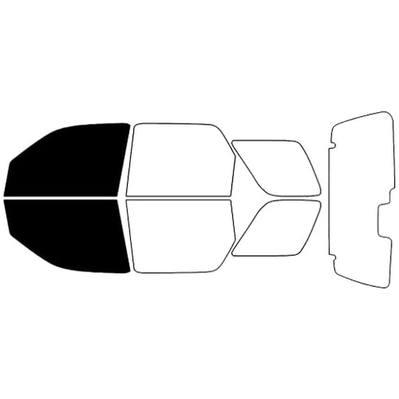 Avery Dennison NR Nano Ceramic IR Window Tint Kit Compatible with Mercury Mariner 2005-2007 - Front