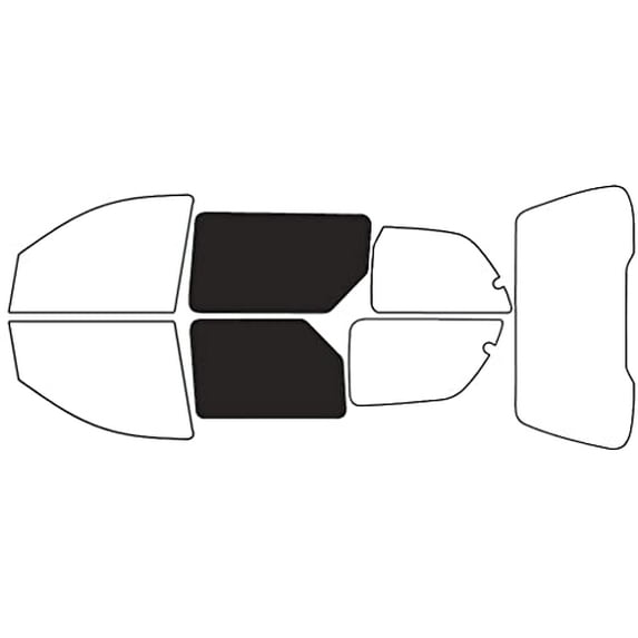 Avery Dennison NR Nano Ceramic IR Window Tint Kit Compatible with Mercury Monterey 2004-2007 - Back