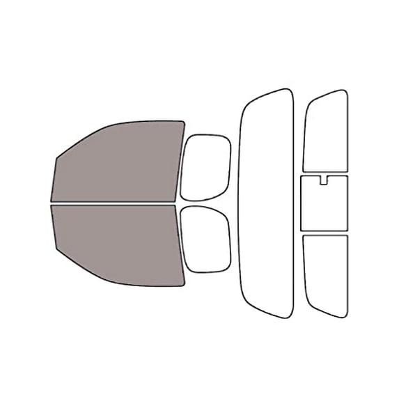Avery Dennison NR Nano Ceramic IR Window Tint Kit Compatible with Nissan Frontier 2006-2021 (2 Door)