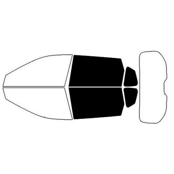 Avery Dennison NR Nano Ceramic IR Window Tint Kit Compatible with Nissan Rogue 2021-2025 - Back