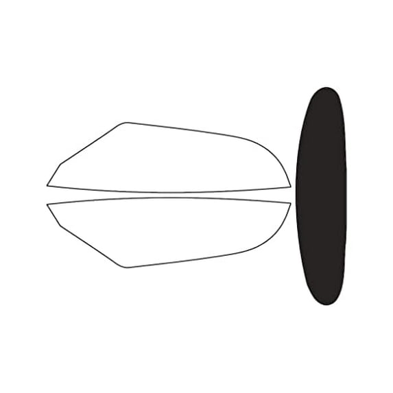 Avery Dennison NR Nano Ceramic IR Window Tint Kit Compatible with Plymouth Prowler 2000-2001 - Rear