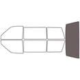 thumbnail image 1 of Avery Dennison NR Nano Ceramic IR Window Tint Kit Compatible with Plymouth Voyager 1990 - Rear, 1 of 8