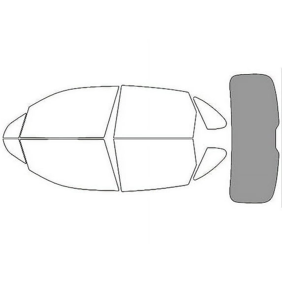 Avery Dennison NR Nano Ceramic IR Window Tint Kit Compatible with Porsche Cayenne 2019-2024 SUV