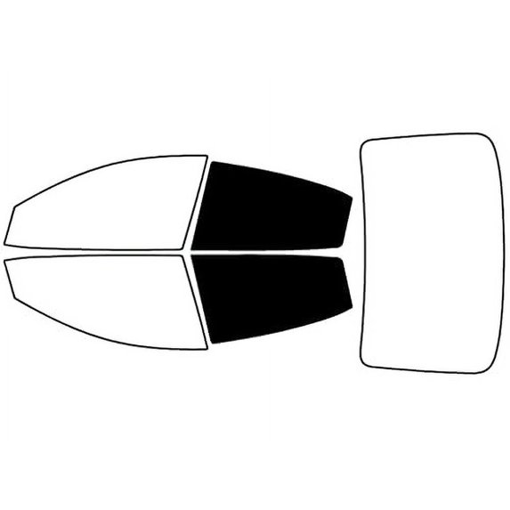 Avery Dennison NR Nano Ceramic IR Window Tint Kit Compatible with Scion iA 2016-2016 - Back Precut