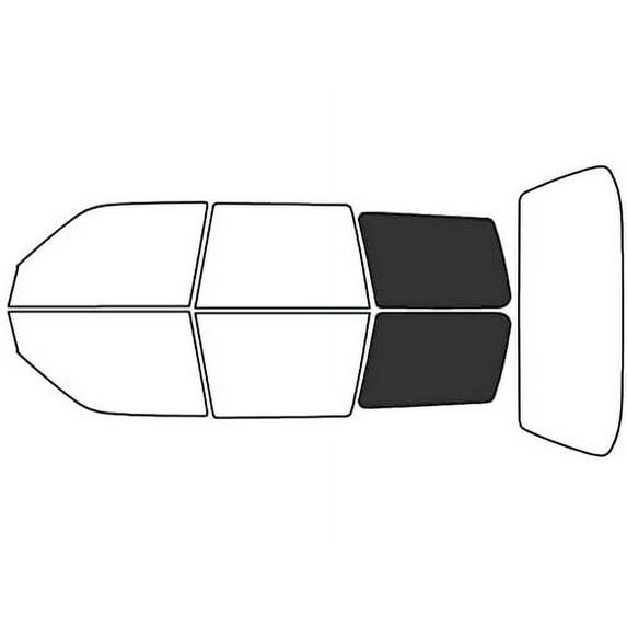 Avery Dennison NR Nano Ceramic IR Window Tint Kit Compatible with Subaru Forester 1998-2002 - Cargo
