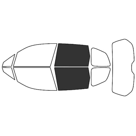 Avery Dennison NR Nano Ceramic IR Window Tint Kit Compatible with Subaru Forester 2014-2018 - Back