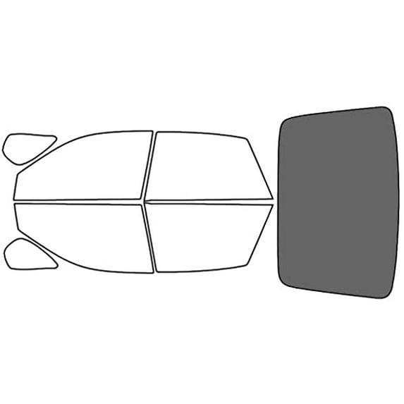 Avery Dennison NR Nano Ceramic IR Window Tint Kit Compatible with Subaru Legacy 2000-2004 (Sedan) -