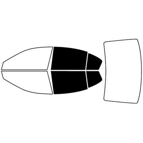 Avery Dennison NR Nano Ceramic IR Window Tint Kit Compatible with Subaru Legacy 2010-2014 - Back