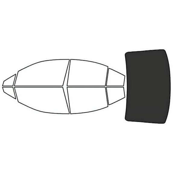 Avery Dennison NR Nano Ceramic IR Window Tint Kit Compatible with Subaru Legacy 2015-2019 - Rear