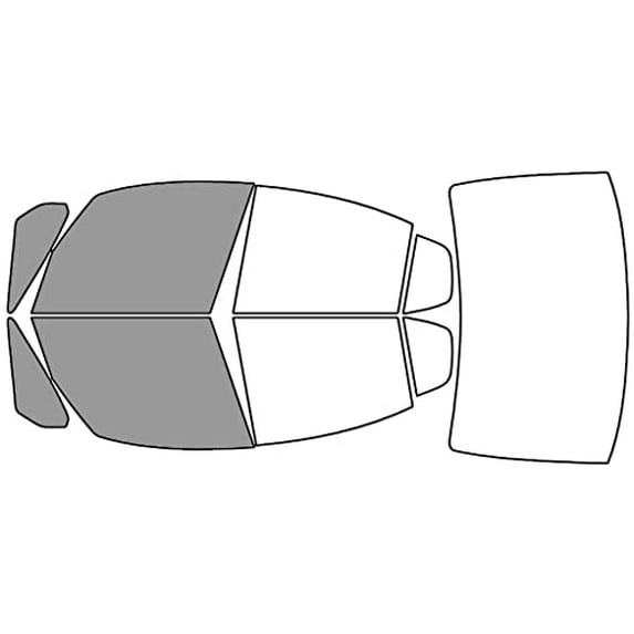 Avery Dennison NR Nano Ceramic IR Window Tint Kit Compatible with Suzuki Sx4 2007-2013 (Sedan) -