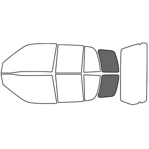 Avery Dennison NR Nano Ceramic IR Window Tint Kit Compatible with Suzuki Vitara 1999-2004 (4 Door) -