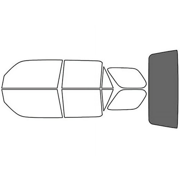 Avery Dennison NR Nano Ceramic IR Window Tint Kit Compatible with Toyota 4Runner 2010-2024 - Rear