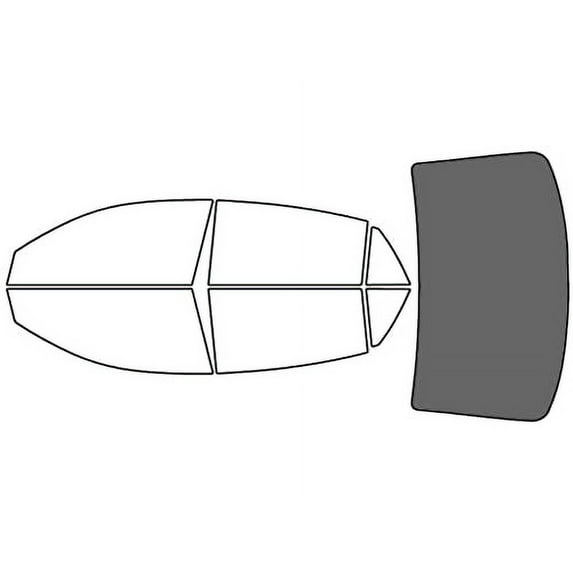Avery Dennison NR Nano Ceramic IR Window Tint Kit Compatible with Toyota Avalon 2005-2012 - Rear