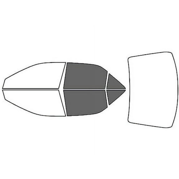 Avery Dennison NR Nano Ceramic IR Window Tint Kit Compatible with Toyota Camry 2012-2014 - Back