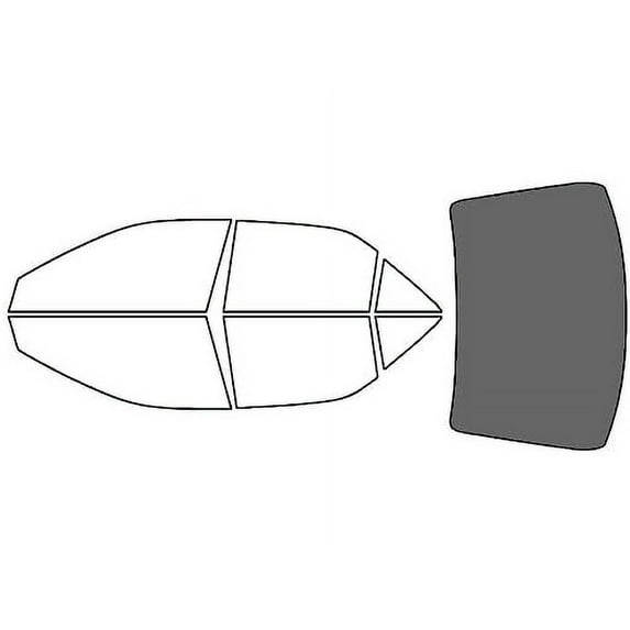 Avery Dennison NR Nano Ceramic IR Window Tint Kit Compatible with Toyota Camry 2012-2014 - Rear