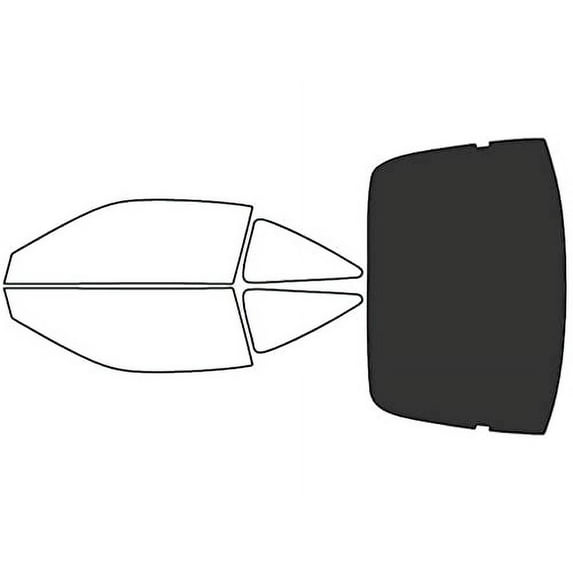 Avery Dennison NR Nano Ceramic IR Window Tint Kit Compatible with Toyota Paseo 1996-1997 - Rear