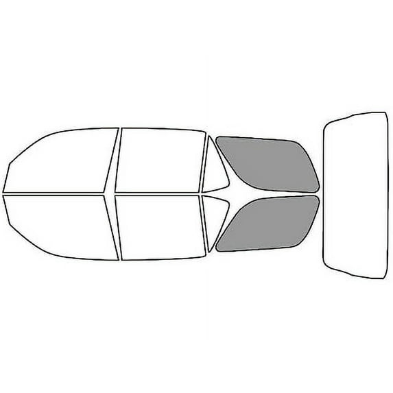 Avery Dennison NR Nano Ceramic IR Window Tint Kit Compatible with Toyota Sequoia 2001-2007 - Cargo -