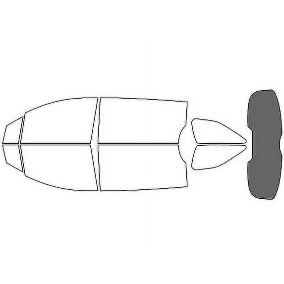 Avery Dennison NR Nano Ceramic IR Window Tint Kit Compatible with Toyota Sienna 2021-2025 - Rear