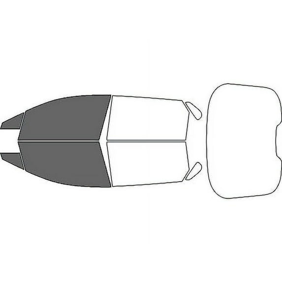 Avery Dennison NR Nano Ceramic IR Window Tint Kit Compatible with Toyota bZ4X 2023-2024 - Front