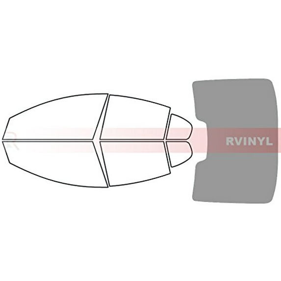 Avery Dennison NR Nano Ceramic IR Window Tint Kit Compatible with Volvo S60 2011-2018 - Rear