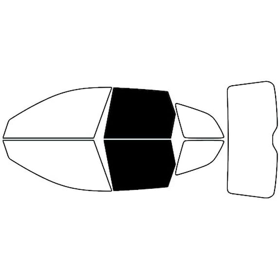 Avery Dennison NR Nano Ceramic IR Window Tint Kit Compatible with Volvo XC60 2018-2024 - Back Precut
