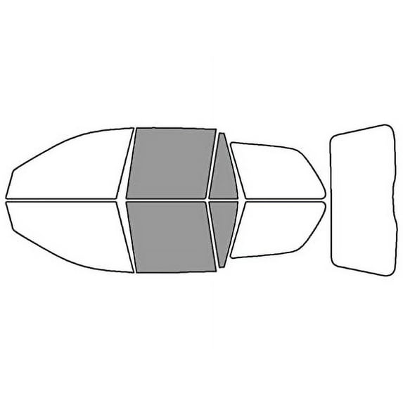 Avery Dennison NR Nano Ceramic IR Window Tint Kit Compatible with Volvo XC90 2003-2014 - Back Precut