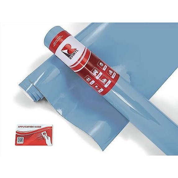 Avery Dennison SC950 Opaque Butterfly Blue 652-O 2ft x 1ft Graphic Vinyl Film Sheet Roll - for