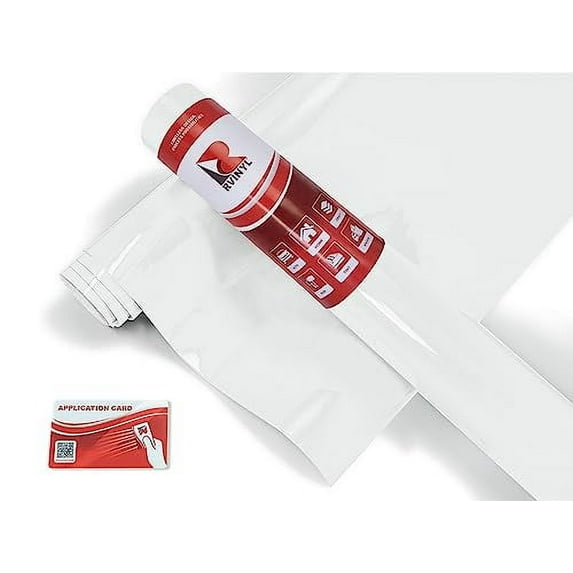 Avery Dennison Vinyl Car Wrap Film Supreme Wrapping SW900 Gloss White 101-O - 4ft x 5ft