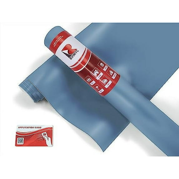 Avery Dennison Vinyl Film Supreme Wrapping SW900 Matte Metallic Frosty Blue 643-M 3 x 5ft
