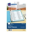 thumbnail image 1 of Avery Diamond Clear Heavyweight Sheet Protectors for Mini Binders, Holds 8.5" x 5.5" Sheets, Polypropylene, 15ct (77007), 1 of 5