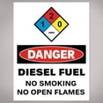 thumbnail image 1 of Avery Diesel Fuel No Smoking Labels, 11" x 8.5", 2 Total, 1 of 5