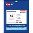 thumbnail image 1 of Avery Durable Removable Rectangle Labels, 1" x 2-5/8", 400 Labels, 1 of 11
