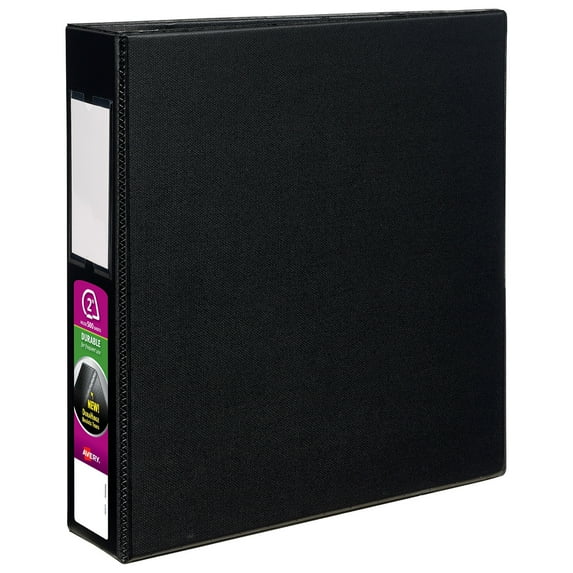 Avery Durable Slant Ring Binders with Label Holders and Avery Side Tab Collated Legal Index Dividers Bundle
