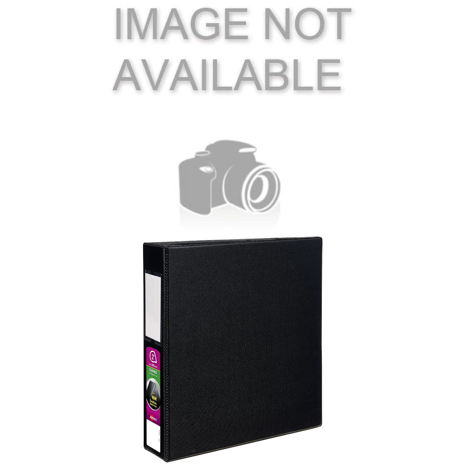 Avery Durable Slant Ring Binders with Label Holders and Sparco Straight Collated Print-On Tab Dividers Bundle