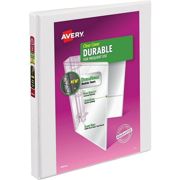 Avery Durable View 1/2 Inch Binder with Slant Rings 1 ea (Pack of 3)