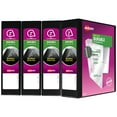 thumbnail image 1 of Avery Durable View 3 Ring Binders, 2" Slant Rings, 4 Black Binders, 1 of 9