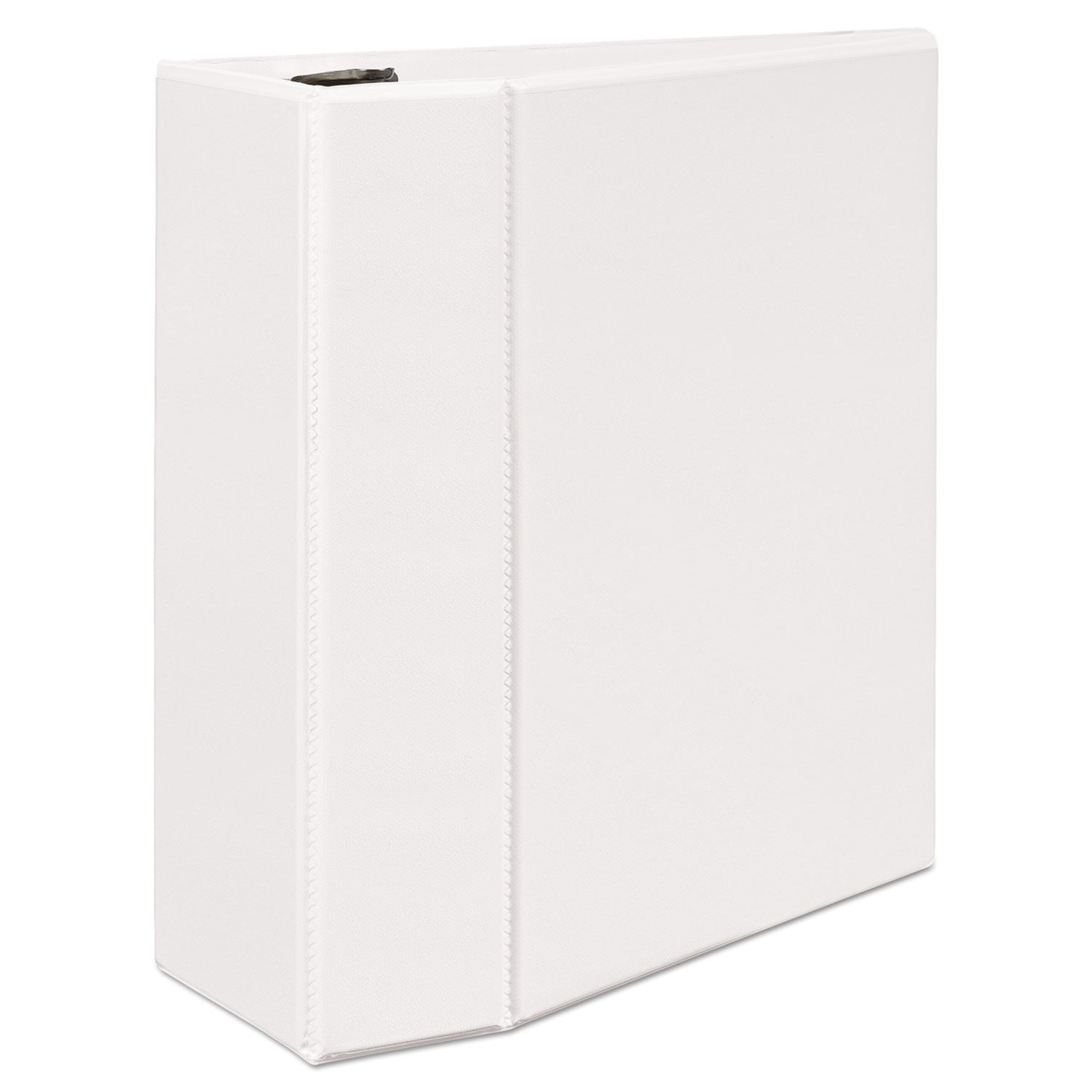 Avery Durable View Binder With Durahinge And Ezd Rings, 3 Rings, 5" Capacity, 11 X 8.5, White, (9901)