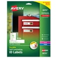 thumbnail image 1 of Avery Easy Align Self-Laminating ID Labels, Permanent Adhesive, 1-1/32" x 3-1/2", 250 Labels (00757), 1 of 10
