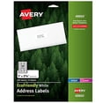 thumbnail image 1 of Avery EcoFriendly Mailing Labels for Laser and Ink Jet Printers, 1 x 2 5/8 Inches, White, Permanent, Pack of 300 (48860), 1 of 3